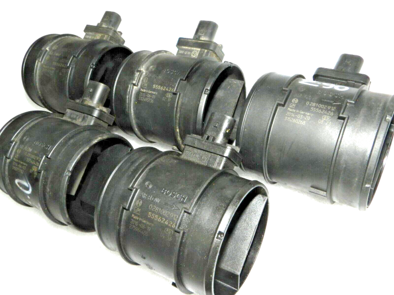BOSCH Opel Saab 2.0 CDTi TiD masas gaisa plūsmas sensors LMM MAF 55562426, 0281002912