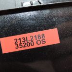 Opel Mokka degvielas uzpildes vāka vāciņš grafīta melnā krāsā 22C GAR