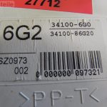 Suzuki Ignis II Subaru Justy III 1.3i benzīna spidometra mērinstrumentu komplekts 34100-86G20