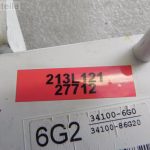 Suzuki Ignis II Subaru Justy III 1.3i benzīna spidometra mērinstrumentu komplekts 34100-86G20