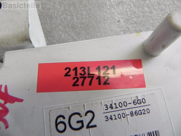 Suzuki Ignis II Subaru Justy III 1.3i benzīna spidometra mērinstrumentu komplekts 34100-86G20