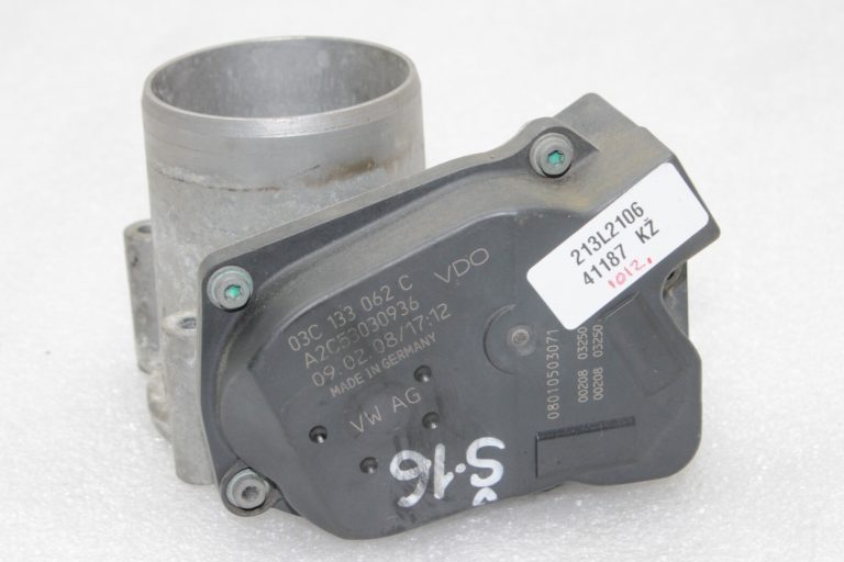 Volkswagen Audi Audi Seat Skoda Skoda Droseļvārsts 1.4 TSI TFSI 03C133062C, 03C133062T