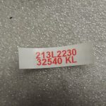 Renault Grand Scenic III Interjera durvju rokturis priekšējais aizmugurējais kreisais 826730001R ROkturis
