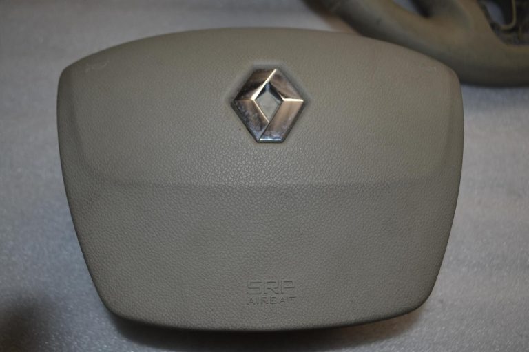 Renault Grand Scenic III stūres rats ādas ar gaisa spilvenu 985705473R HARM06