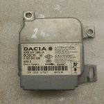 Dacia Logan gaisa spilvenu vadības bloks vadības bloks gaisa spilvenu vadības bloks 0285001650