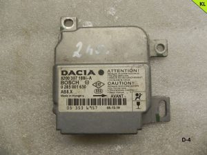 Dacia Logan airbag control unit control unit airbag control unit 0285001650