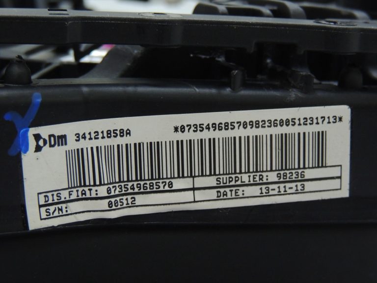 Fiat Doblo 263 Drošības vadības bloks Vadības bloks 735496857