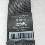 Volvo V60 I Aizmugurējā kreisā drošības josta 39823324, 39818869