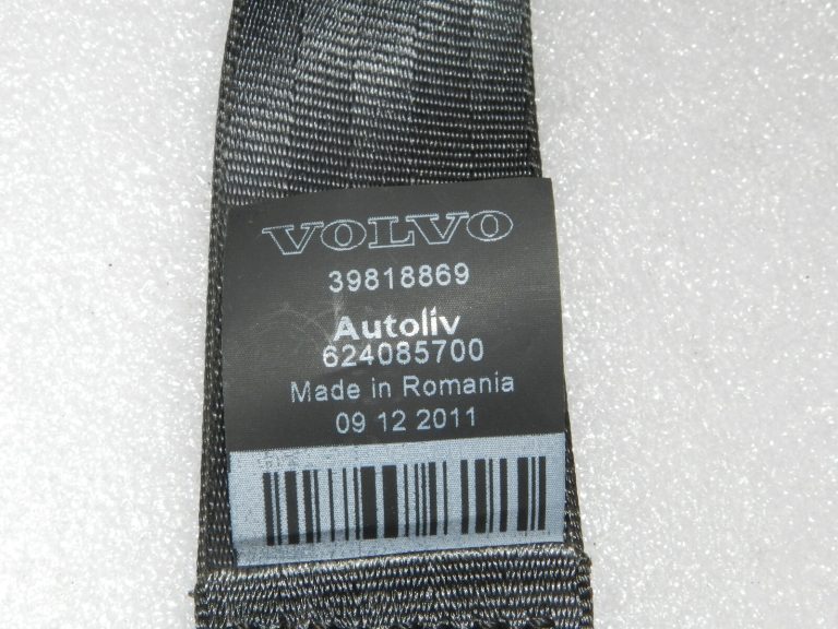 Volvo V60 I Aizmugurējā kreisā drošības josta 39823324, 39818869