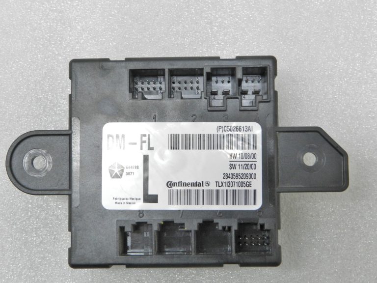 Lancia Thema II Jeep GC WK2 Durvju vadības bloks priekšējais kreisais 05026613AI, 68225103AC