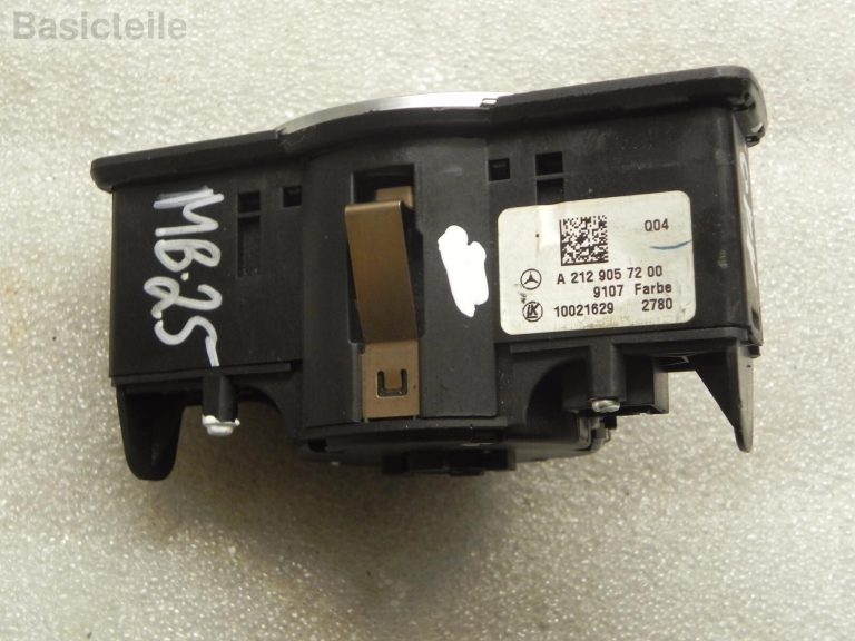 Mercedes C207 W212 S212 SWITCH BLOCK Gaismas slēdža slēdzis A2129057200