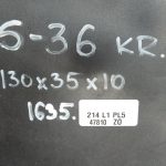 Suzuki Jimny III durvju līstes kreisās puses durvju splash Silver 77660-81A00-Z2S