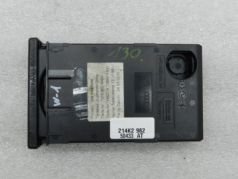 Volkswagen oriģināls tases turētājs 7M3862549A