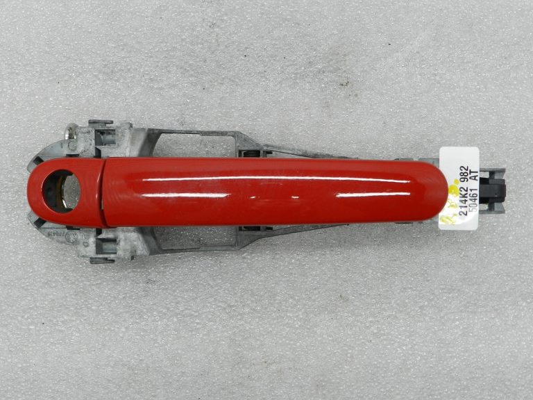 Skoda oriģinālā durvju rokturis priekšējais ārējais kreisais 8T8T F3K Corrida (sarkans)