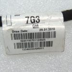 Opel Meriva B durvju instalācija aizmugurējā labajā pusē 13362987