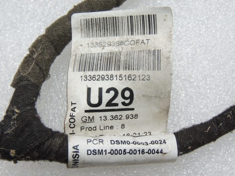 Opel Meriva B durvju vadu instalācija priekšējā labajā pusē 39066661 13362938