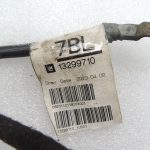 Opel Meriva B 1.4i akumulatora startera elektroinstalācijas instalācija 13299710