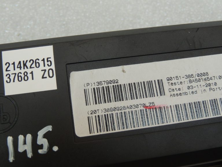 Opel Meriva B Astra J Gaisa kondicionēšanas vadības bloks 13579092