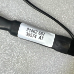 VW Golf Mk6 Oriģinālā drošības jostas sprādze priekšējā pasažiera sēdekļa labajā pusē 1K3857756BE
