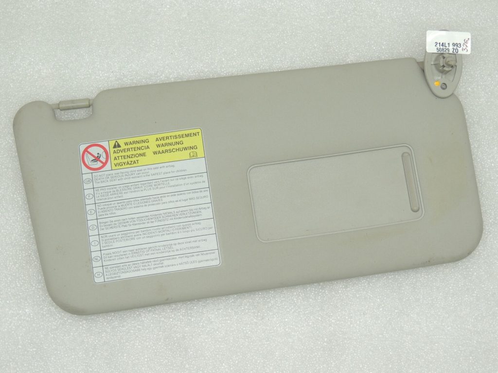 Suzuki SX4 Sun Visor Right Gray 84801-79J13-6GS