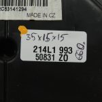 Suzuki SX4 benzīna instrumentu klasteris km/h 134453Tkm 34100-79JA1