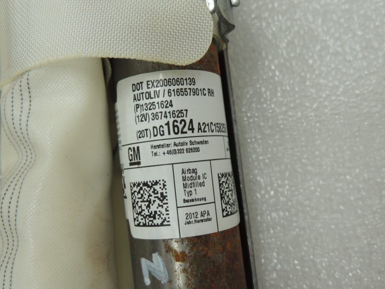 OEM Opel Zafira C salona jumta drošības modulis pa labi 39095577