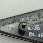 Opel Zafira C Priekšējais labās puses durvju loga rāmja vāks 13354455