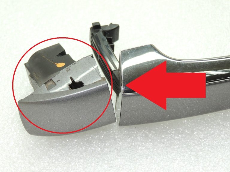 OEM Renault Espace V JFC Ārējais labās puses durvju rokturis GREY TEKNG 806064489R