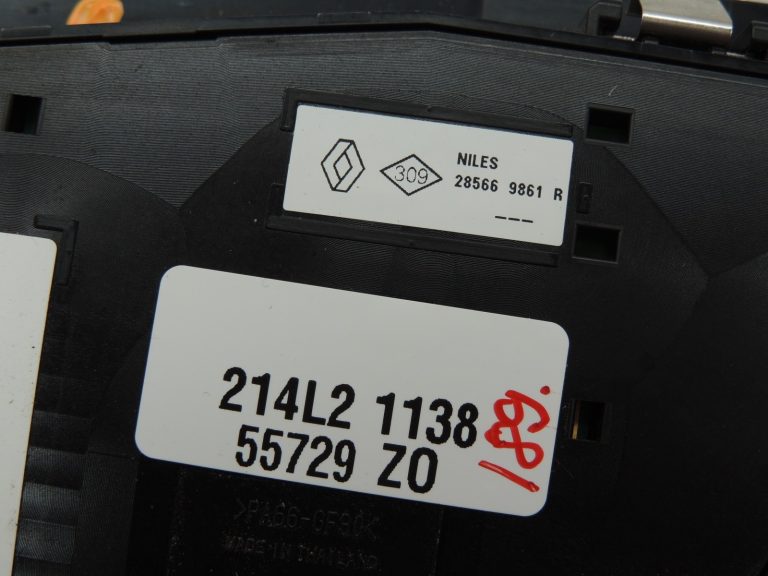 OEM Renault Espace V JFC sēdekļa regulēšanas slēdzis kreisais 285669861R