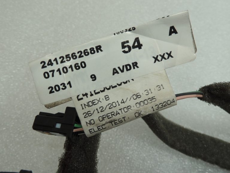 OEM Renault Espace V JFC durvju instalācijas instalācija priekšējā labā 241256268R