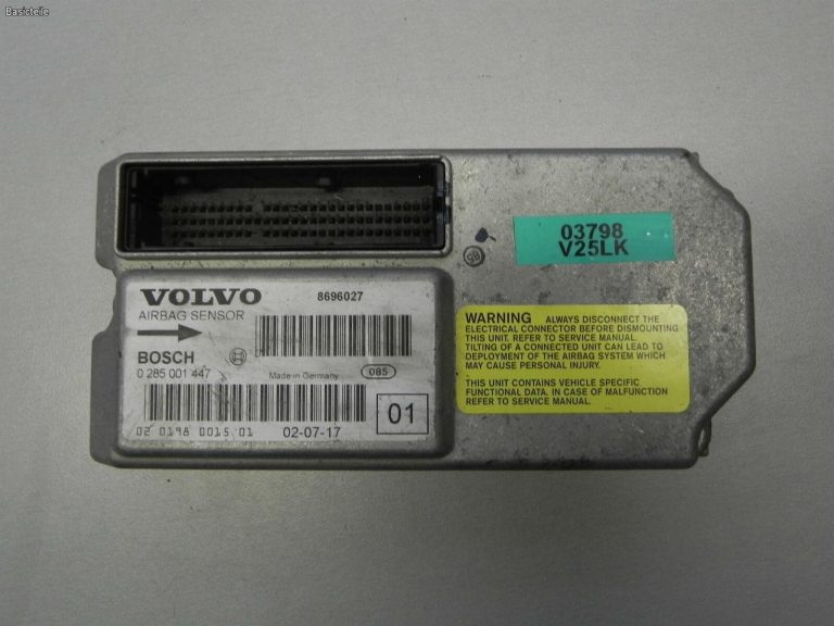 Volvo XC90 gaisa spilvenu vadības bloks 8696027 30658913 Gaisa spilvenu vadības bloks LHD
