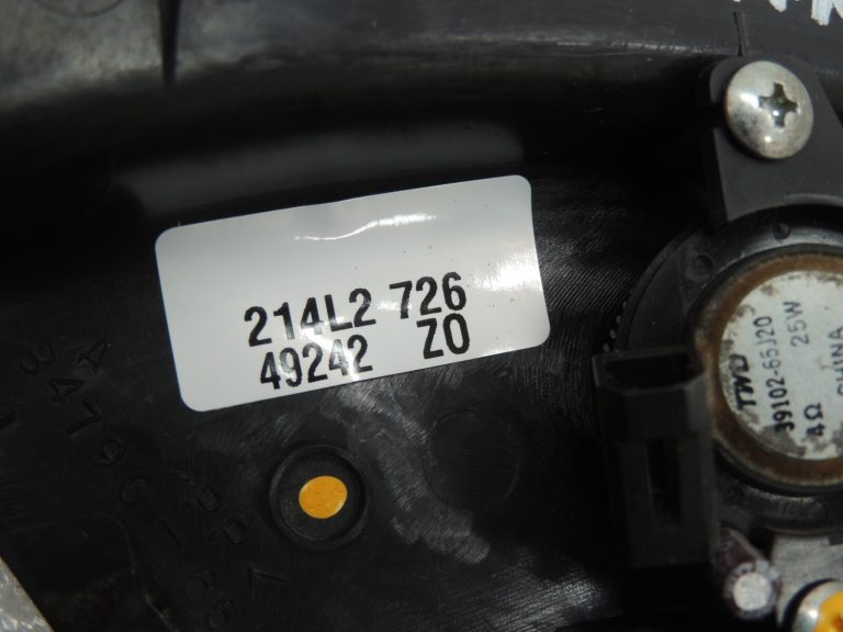 Suzuki Grand Vitara III durvju augstfrekvences skaļruņu priekšējais komplekts 3910265J20