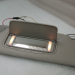 Volvo V50 Saules aizsarglīdzeklis kreisajā pusē, pelēks 30676440