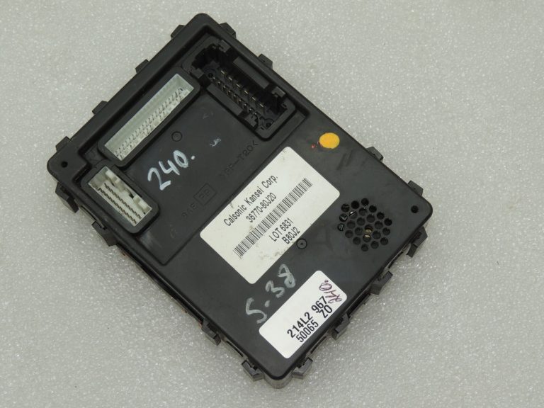 OEM Suzuki SX4 S-Cross BCM vadības bloks virsbūves vadības modulis 36770-80J20