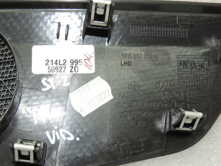 Seat Cupra Leon KL8 skaļruņa vāks priekšējā paneļa 5FB857209A