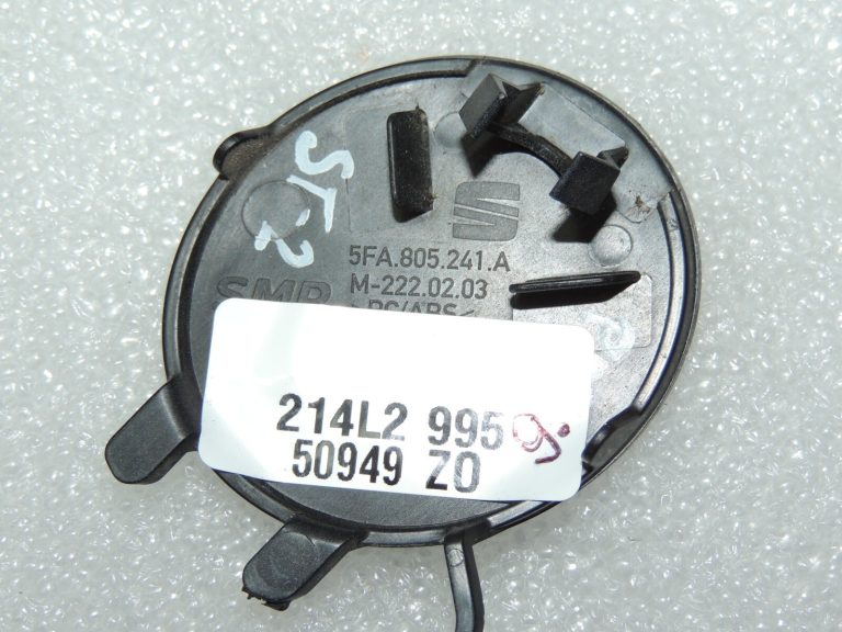 Seat Cupra Leon KL8 Priekšējā bampera vilkšanas acs vāks 0E / Y9T 5FA807241A