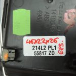 OEM Renault Espace V JFC centrālās konsoles pārsegs rokas bremzes svira 969337575R