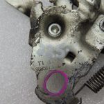 CITROEN C3 II 1.6i Dzinēja pārsega slēdzene Dzinēja pārsega slēdzene 9685613880