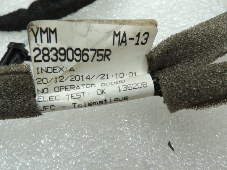 OEM Renault Espace V JFC jumta vadu instalācija 283909675R, 240169617R