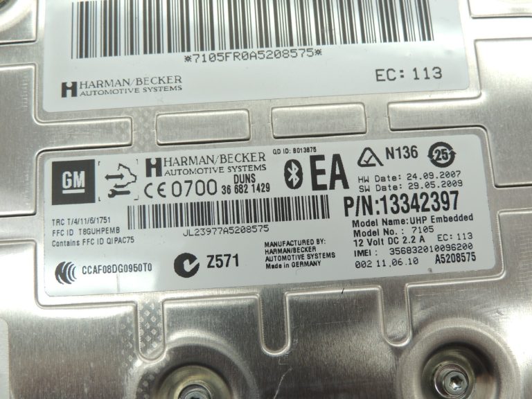 Opel Insignia A Bluetooth vadības bloks 13353283 13342397