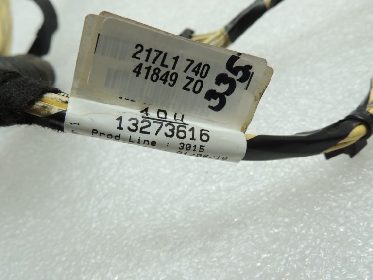 Opel Insignia A aizmugurējo durvju elektroinstalācijas instalācija pa labi 13273616