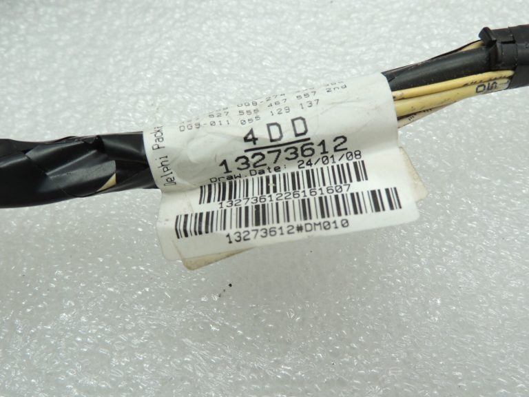 Opel Insignia A aizmugurējo durvju vadu instalācija pa kreisi 13273612