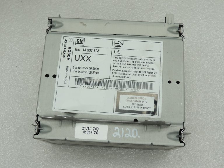 Opel Insignia A auto radio CD navigācija 13337253 93169528