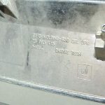 Opel Antara priekšējā režģa apšuvums hromēts 25951297