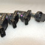 Toyota Corolla E18 1.6i Auris Avensis Yaris Prius Aizdedzes spoles komplekts x4 90919-02258