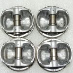 4x OEM virzuļa Opel 1.8i A18XER ar gredzeniem standarta 55567934 55568927 12992353