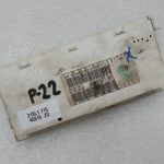 Peugeot 307 Digitālā numura zīme 9822637880 659399