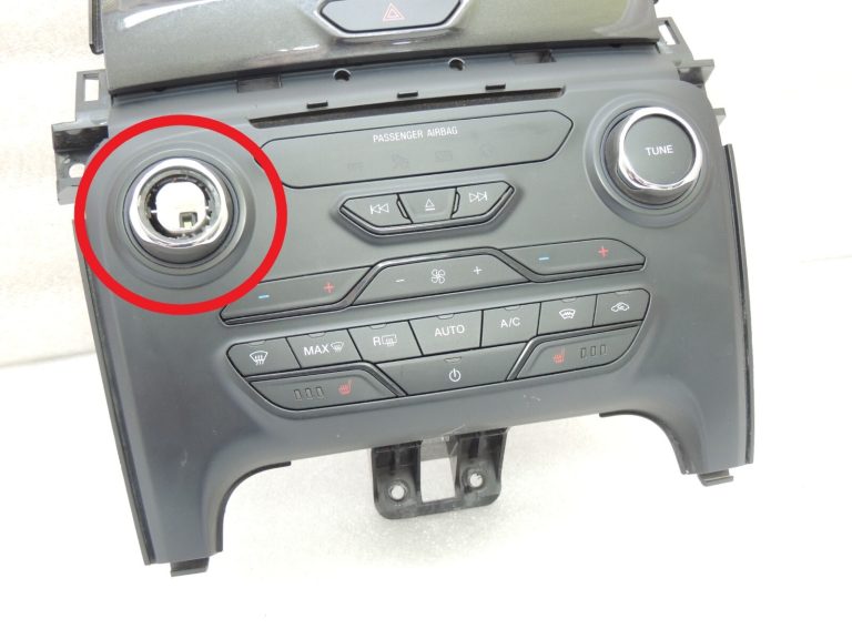 Ford Ranger P375 Klimata kontroles panelis Apkures kontrole Navigācijas vāks 2502139