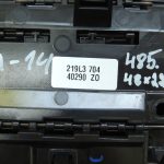 Fiat Doblo 263 Opel Combo D instrumentu paneļa vāks 735498469 735507474