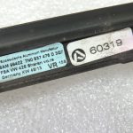 VW Sharan 7N logu līstes durvju līstes hromētas priekšējās labās 7N0837476D